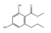 2,4-Dihydroxy-6-propyl-benzoic acid methyl ester (2,4-DPBAME)